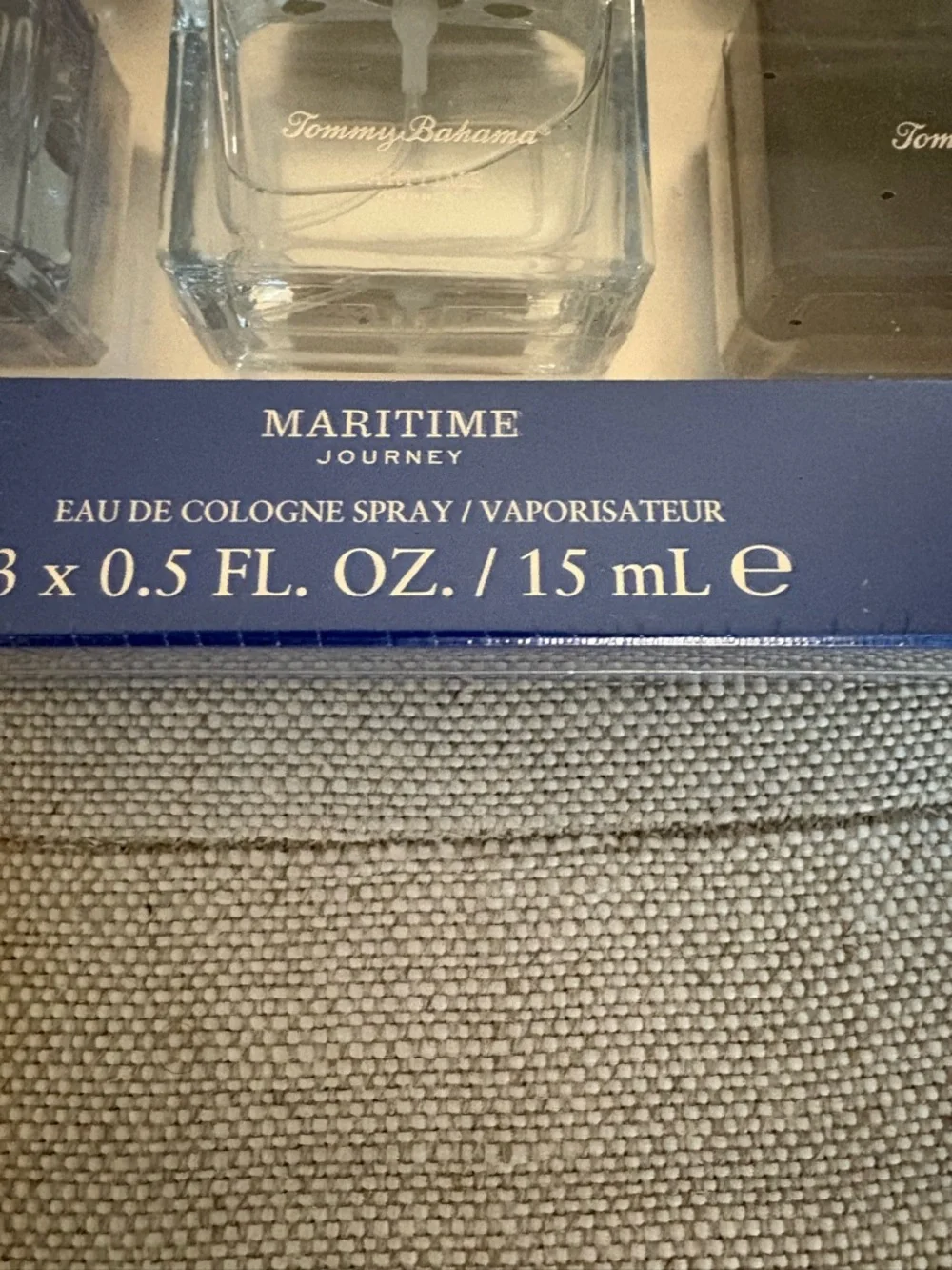 New Tommy Bahama Maritime 3 x 0.5 fl oz Men's Cologne Gift Set - Picture 3 of 6